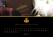 Календарь "Шотландский Горец". Февраль 2021