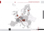 Географическое размещение крупнейших инновационных кластеров ЕС